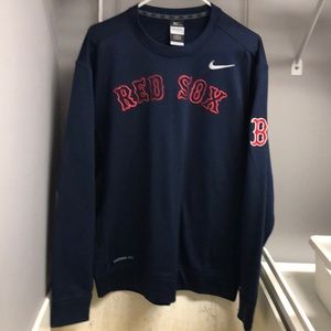 Nike Navy Blue Red Sox Sweatshirt